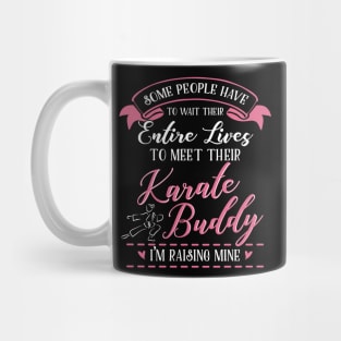 Mom Daughter Matching Karate Shirts Mug